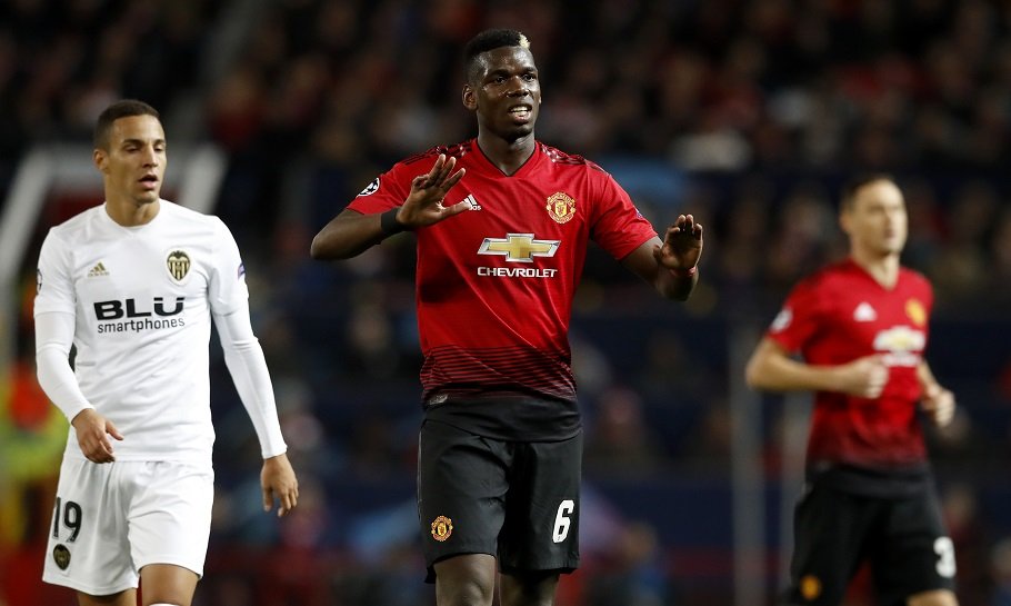 Pogba tilbake fra start mot Valencia