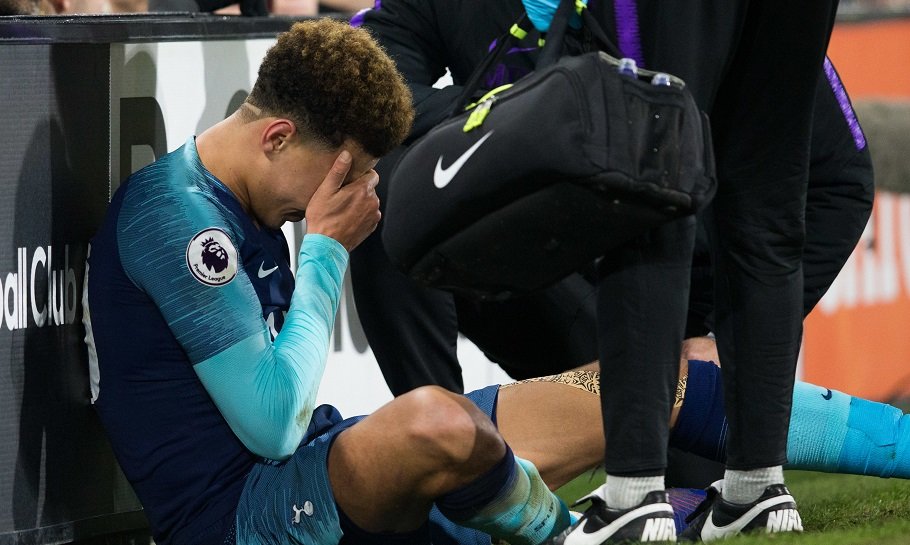 Dele Alli skadet Tottenham